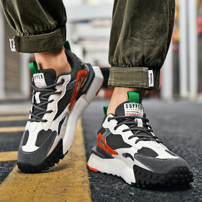 Daddy Shoes Men's Sports Casual Men's Running Street Fashion Trendy Low-top Shoes